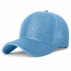 CP1143 Stylish Nylon Knitted Mesh Cap for Outdoor Use