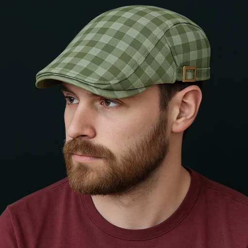 CP1158 Classic Premium Flat Cap – Stylish and Versatile
