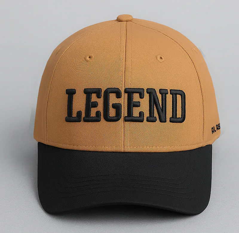 CP1192 Brown & Black Cap with LEGEND Ambrotary text - Image 3