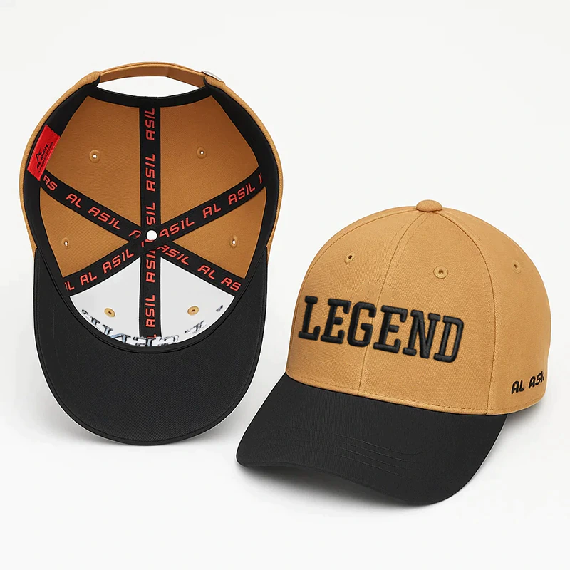 CP1192 Brown & Black Cap with LEGEND Ambrotary text - Image 4