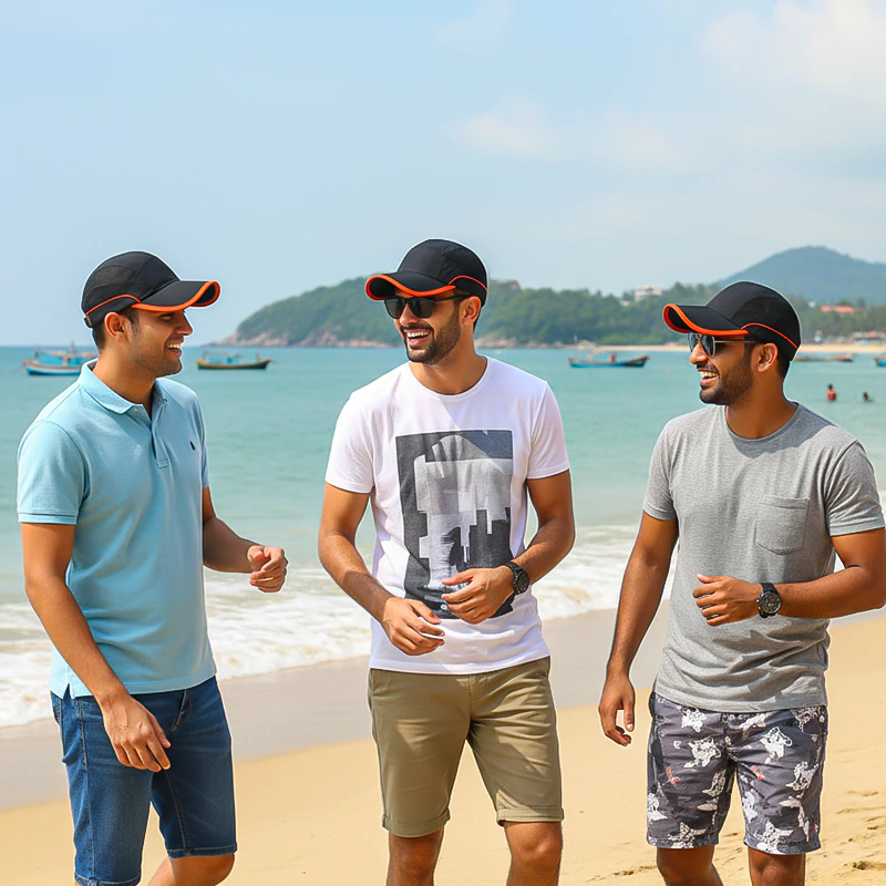 CP1238 Summer Unisex Sun Protection Mesh Hats: Quick-Dry And Breathable - Image 3