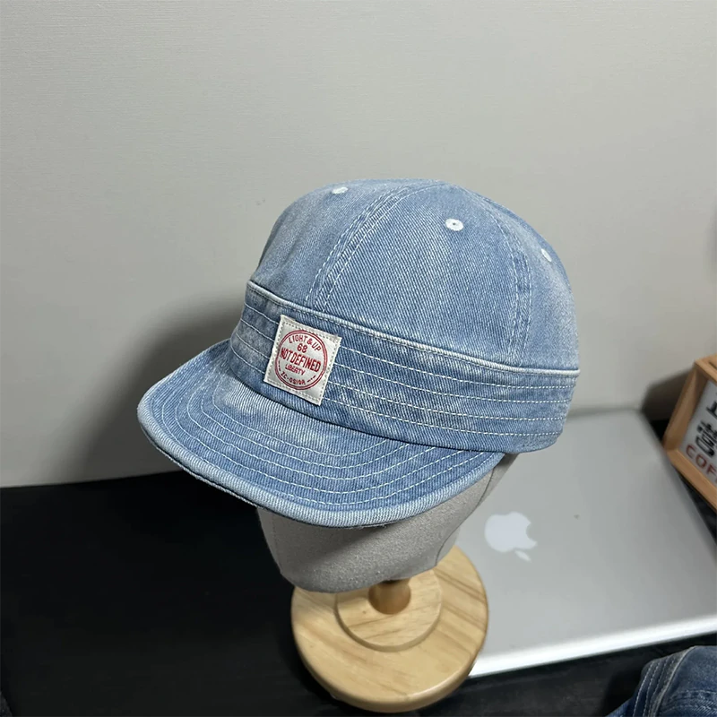 CP1247 Unisex Light Blue Denim Casual Cap
