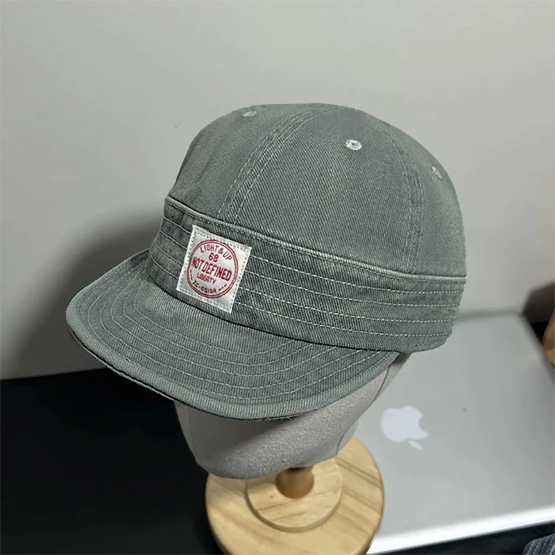 CP1250 Unisex Slate Green Denim Wash Cotton Casual Cap