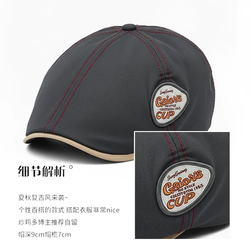 CP1260 Premium Flat Adjustable Cap – Stylish and Versatile - Image 3