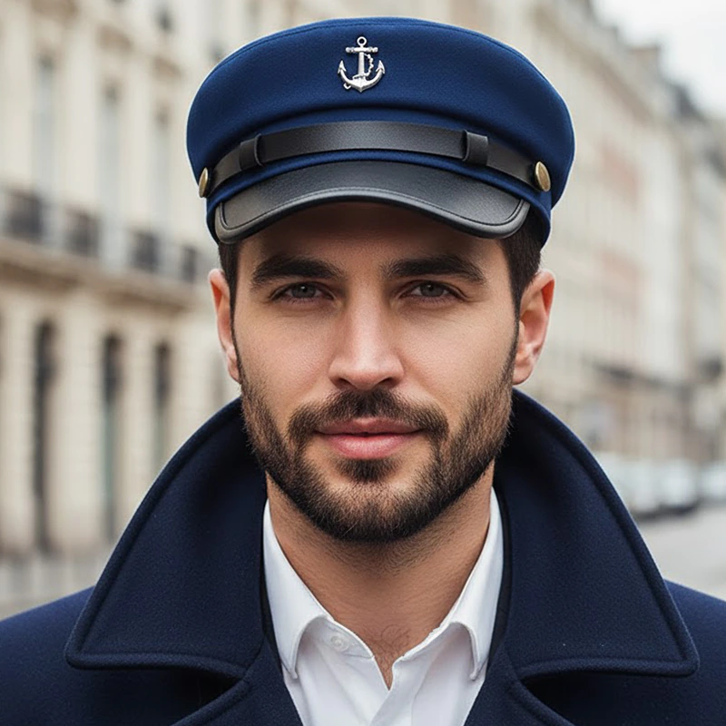 CP1272 Stylish Unisex Captain’s Cap – Stylish and Versatile - Image 4