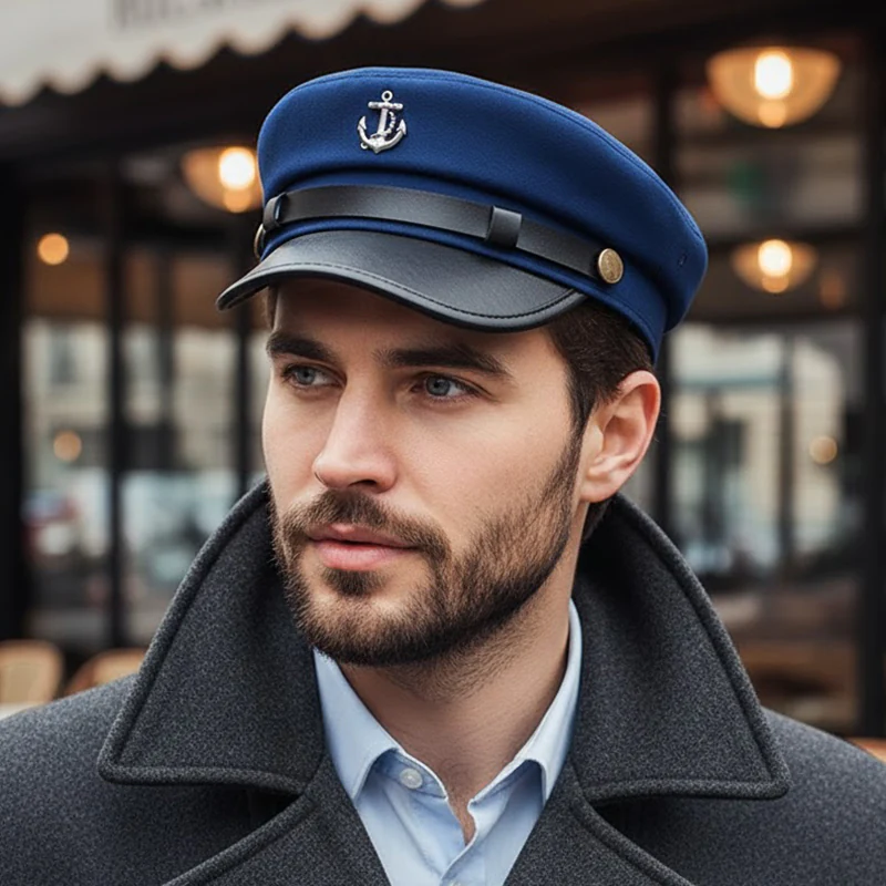 CP1272 Stylish Unisex Captain’s Cap – Stylish and Versatile - Image 2