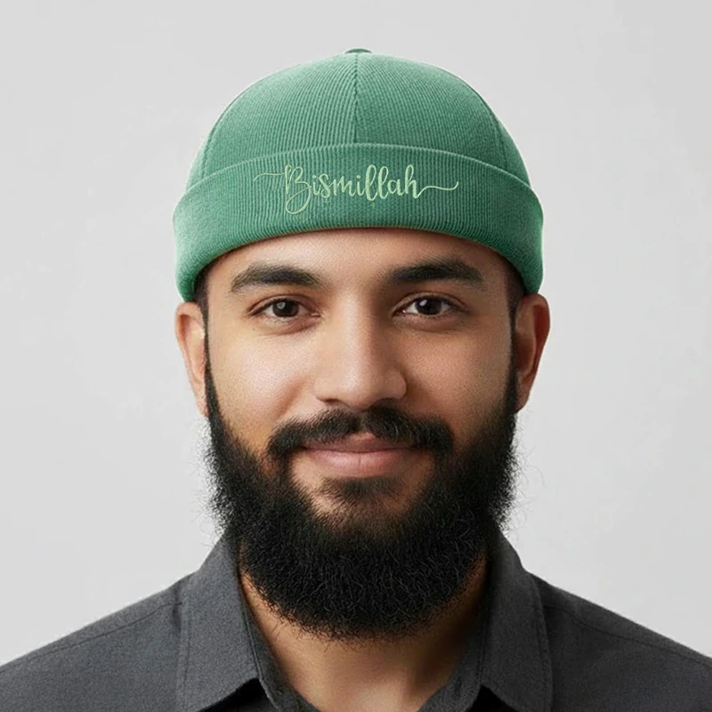 CP1284 Adjustable Premium Brimless Dawah Cap - Image 2