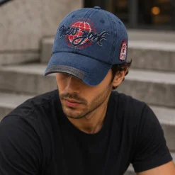 Alternative view of CP1341 Vintage Washed Cotton Baseball Cap