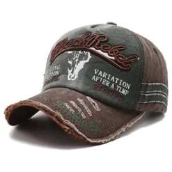 CP1343 Vintage Washed Blue Gray Baseball Cap