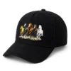 CP1352 Premium Horses Print Cotton Baseball Cap